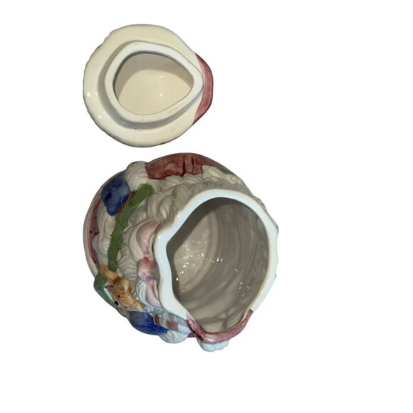 Vintage World Bazaars Christmas Santa Claus Ceramic Cookie Jar - Picture 10 of 14